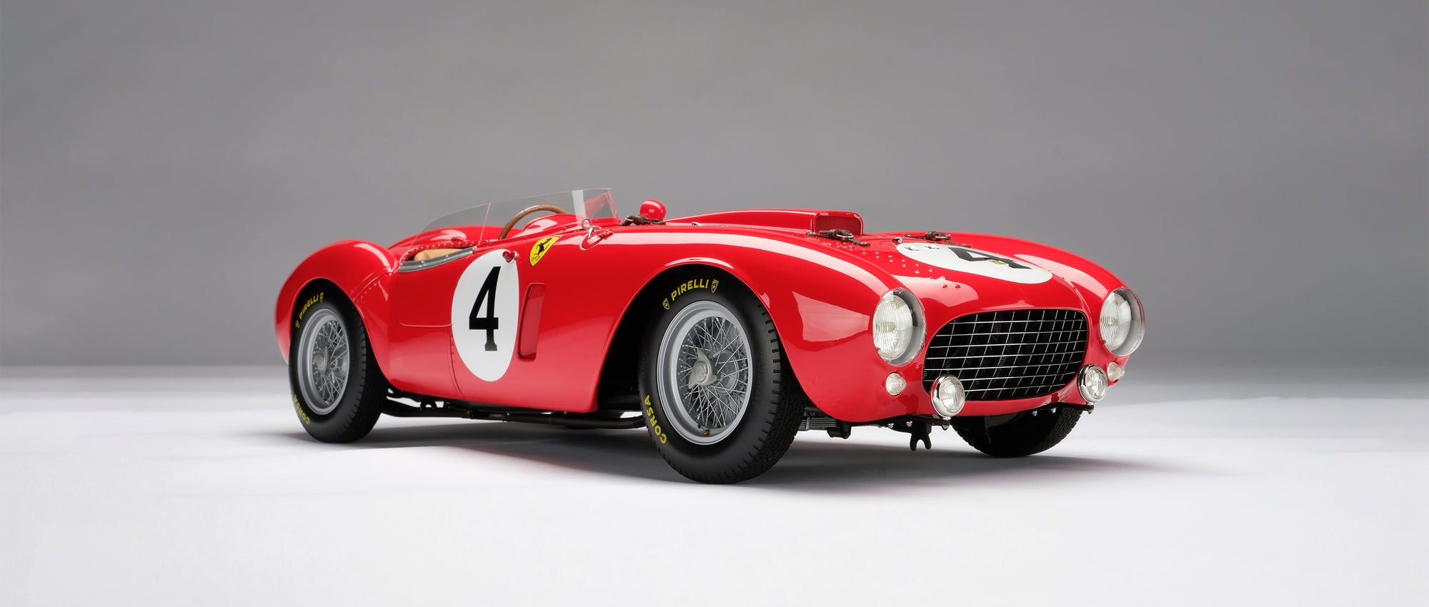 Ferrari 375 Plus #4 1954 Le Mans winner in 1:8 scale by Amalgam