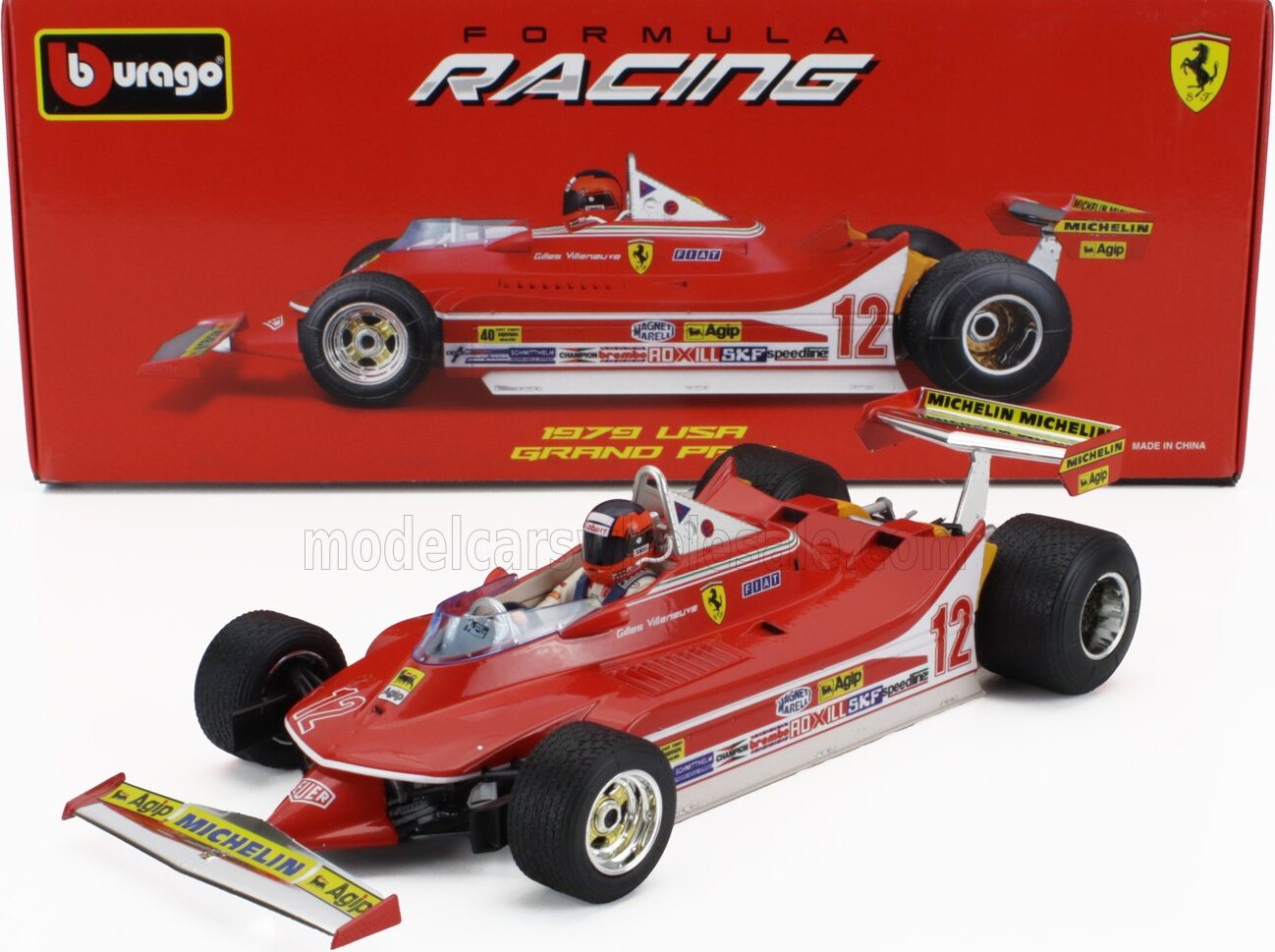 トップマルケス TOPMARQUES 1/18スケール フェラーリ 312T4 No