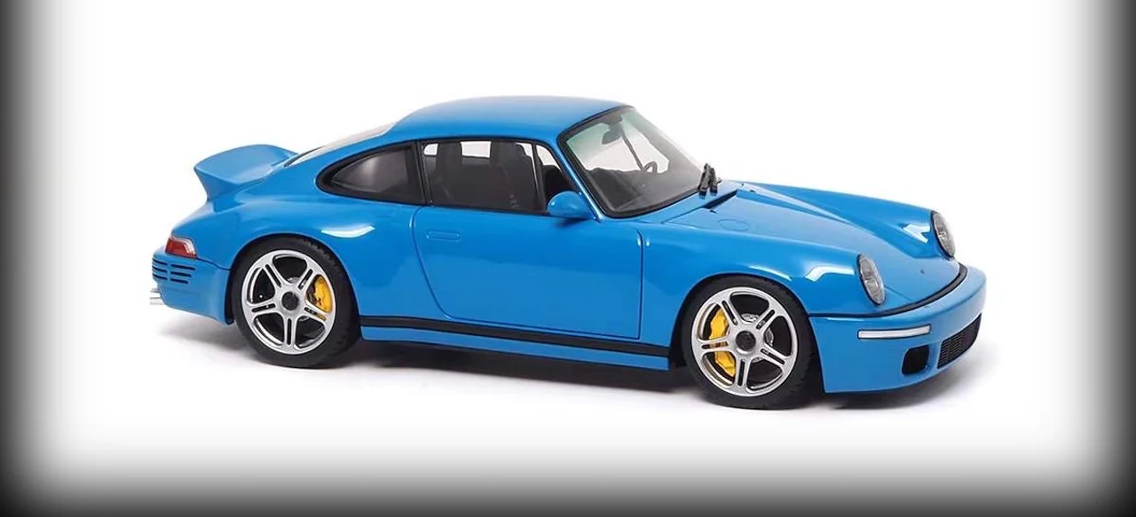 Porsche 911 Ruf SCR 2018 – 1/18 Almost Real – Maxico Blue – Modèle Collection ALM880202
