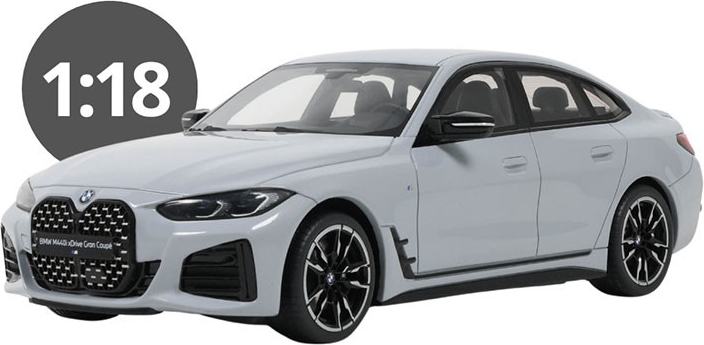 2021 BMW M440I X Drive Grey in 1:18 scale by Otto Mobile