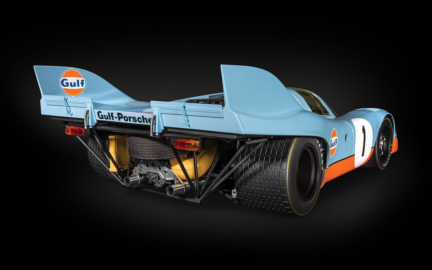 Porsche 917K #1 1971 Racing Gulf Edition in 1/8 scale MODEL KIT by