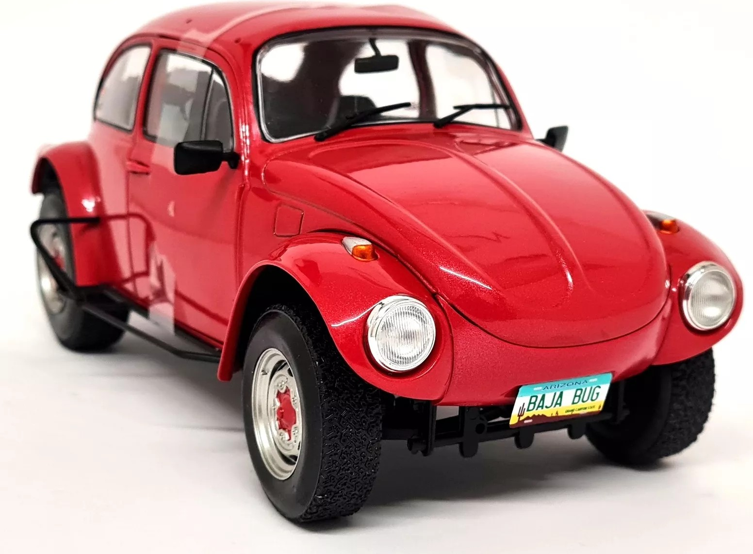 Modellino Auto Beetle Baja Green 1976 In Scala 1:18 | Da Collezione | Per Appassionati Di Volkswagen - Foto 4