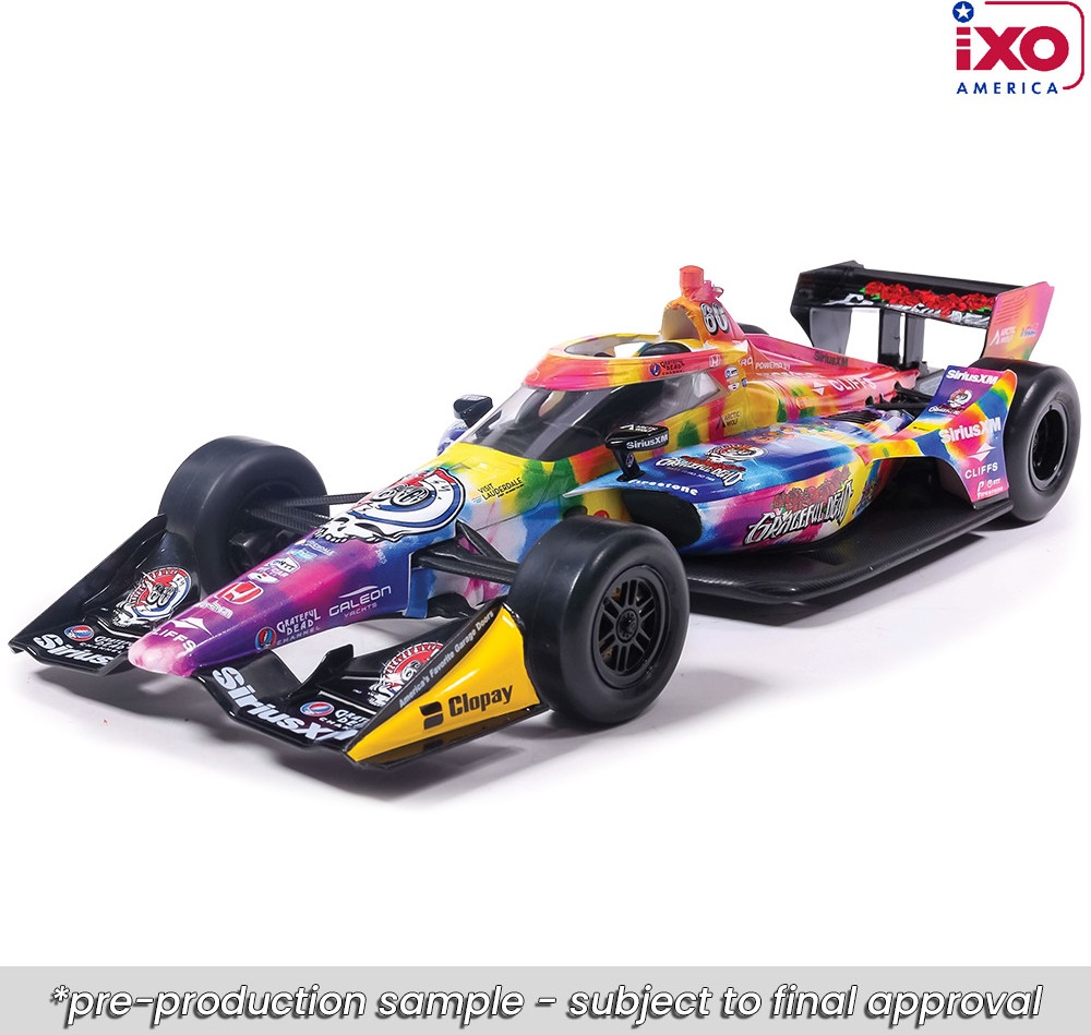 2025 NTT INDYCAR Series The Grateful Dead Livery #60 Felix