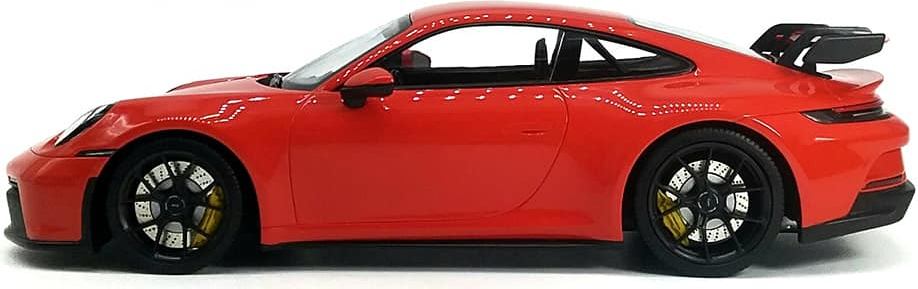 New PORSCHE 911 (992) GT3 ORANGE in 1:18 scale by Minichamps by