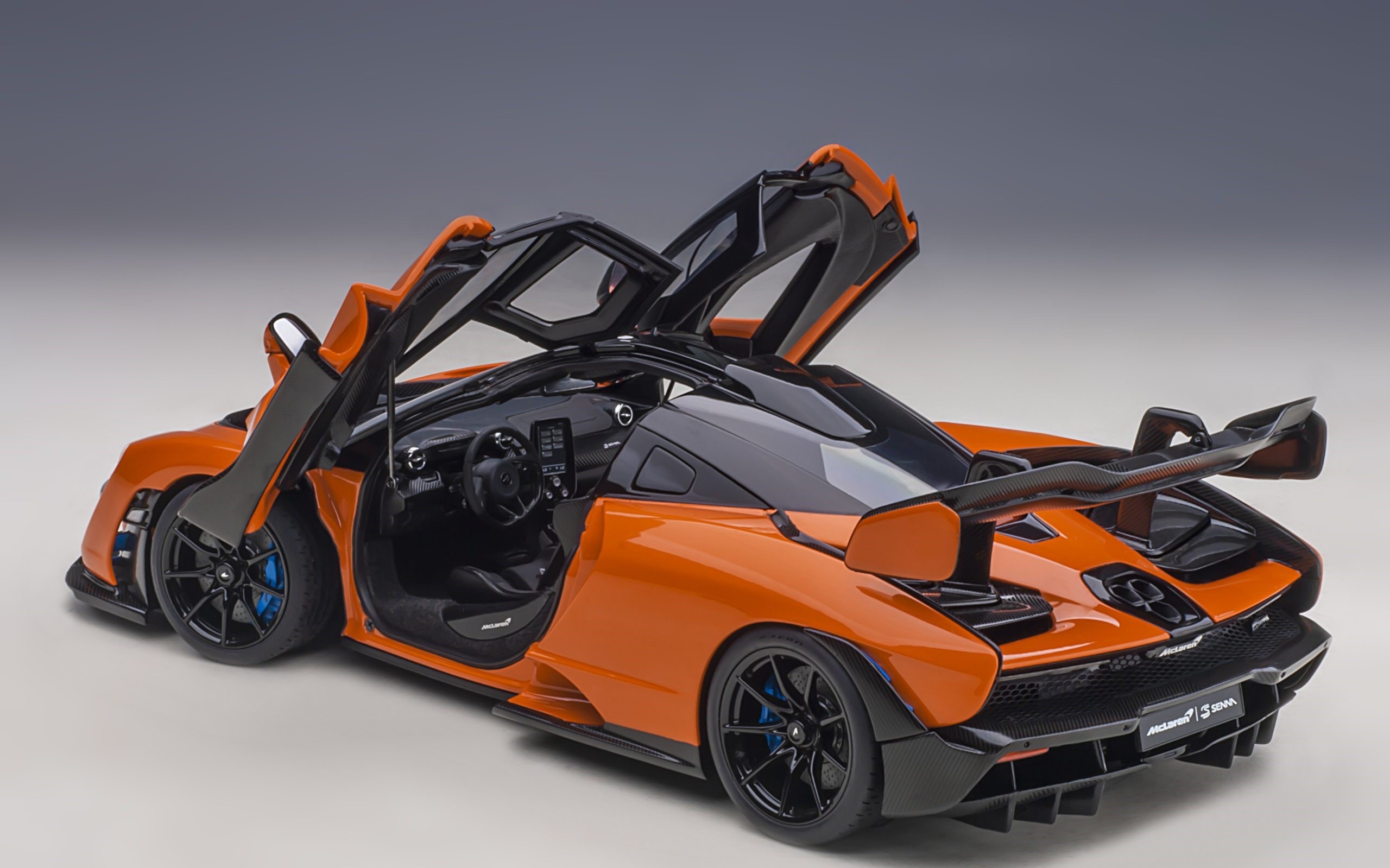 McLaren Senna Trophy Mira Orange in 1:18 Scale by AUTOart