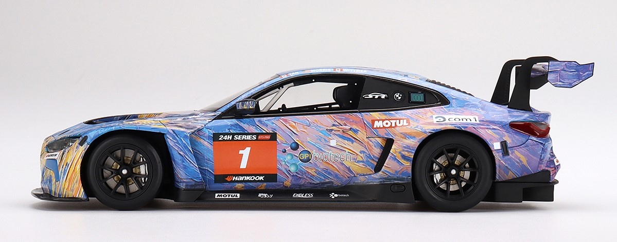 BMW M4 GT3 #1 ST Racing 2022 12H Mugello Winner in 1:18 scale by