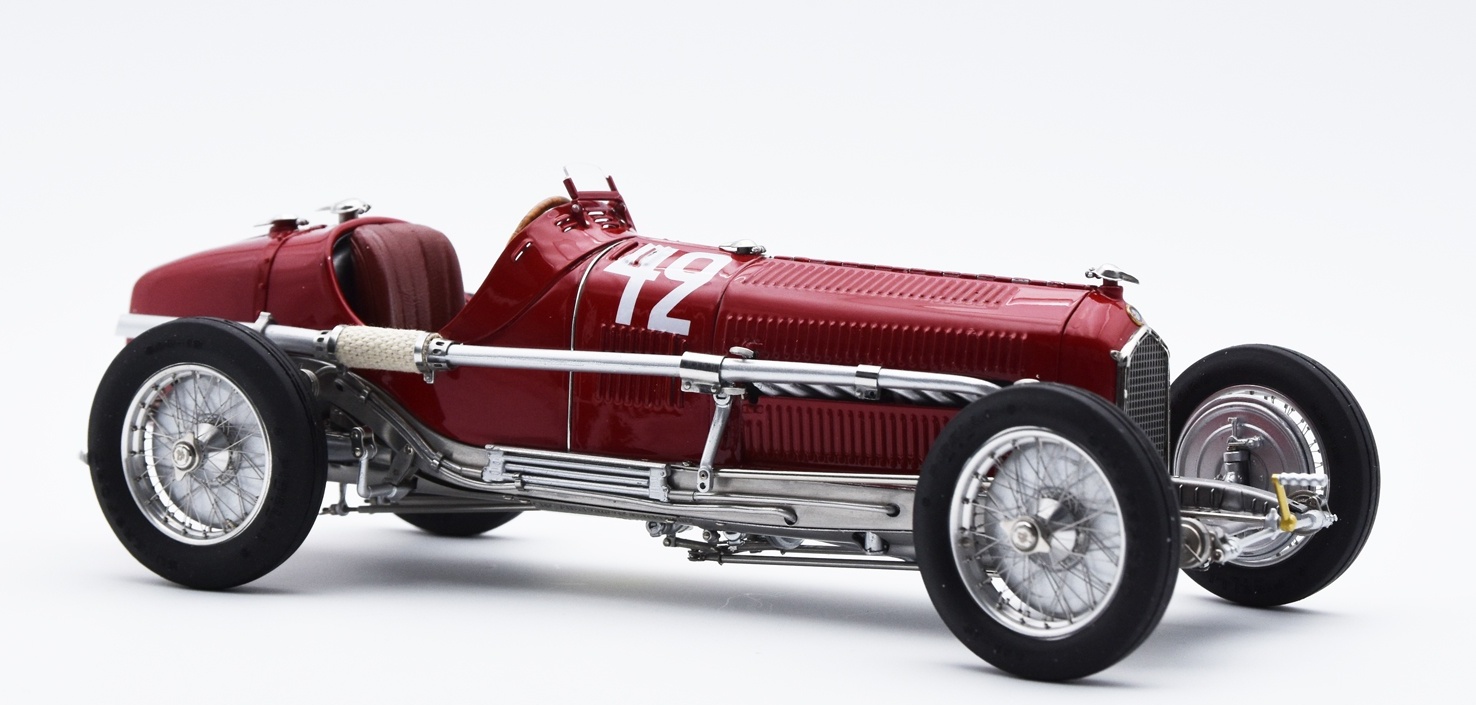 Alfa Romeo P3 Chiron, 1933 Marseille GP Winner #42 1:18
