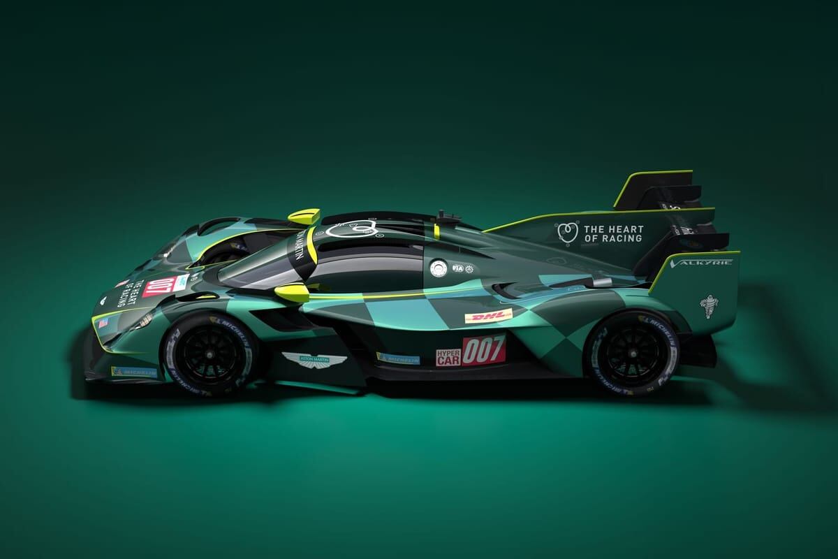 Aston Martin Valkyrie 6.5L V12 #007 2025 24h Le Mans in 1:18 scale