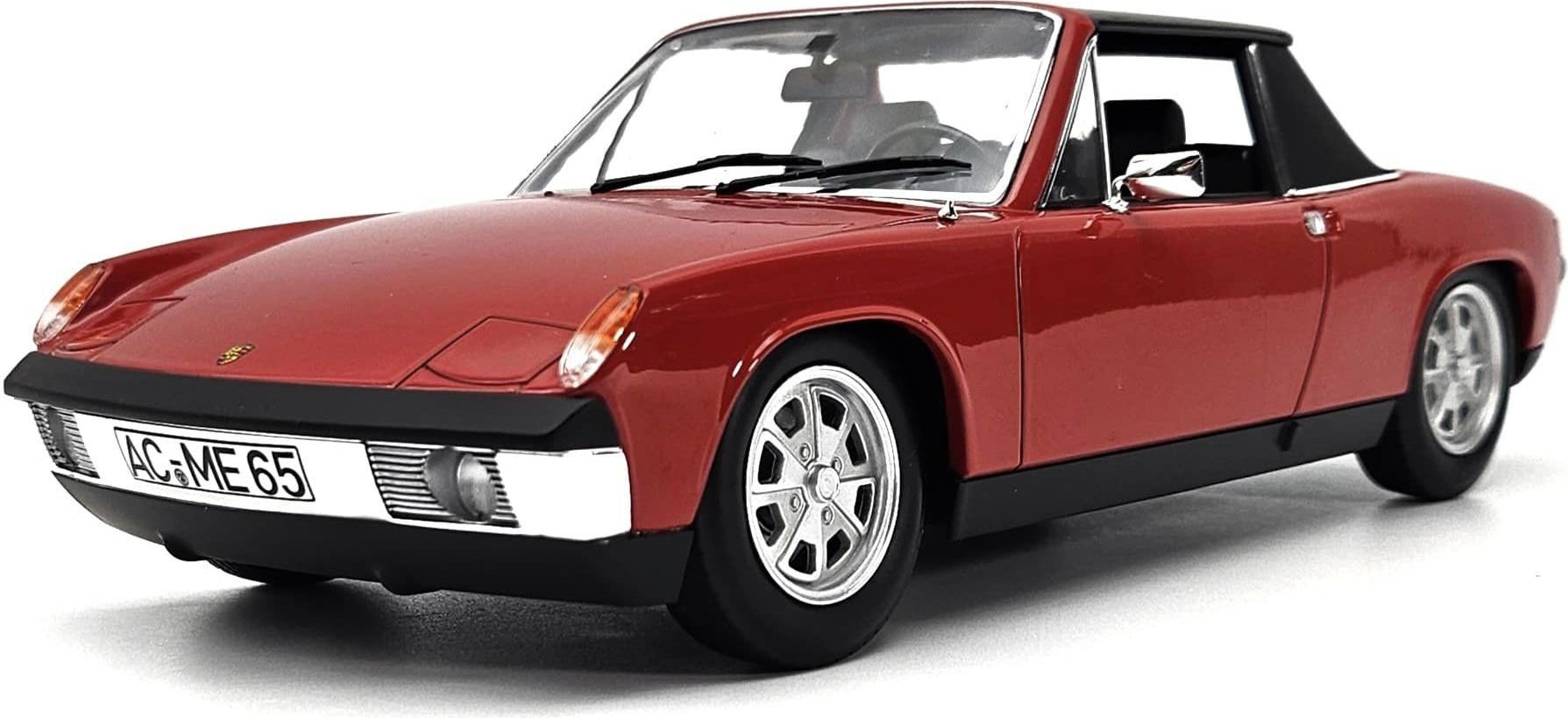Norev Modellauto VW Porsche 914-4 1973 hellgrün Modellauto 1:18 Norev, Maßstab 1:18, Sammlerauto