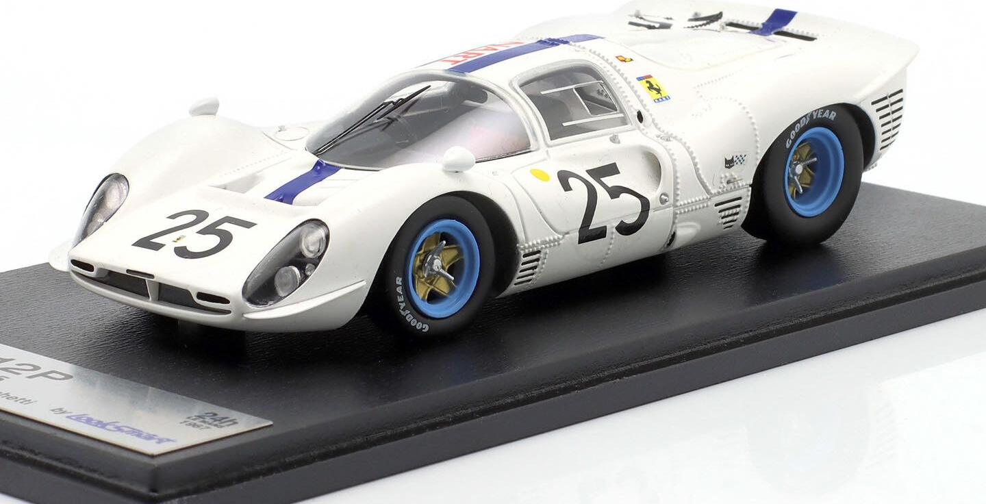 Ferrari 412P #25 1967 Le Mans Rodriuez/Baghetti in 1:43 scale by