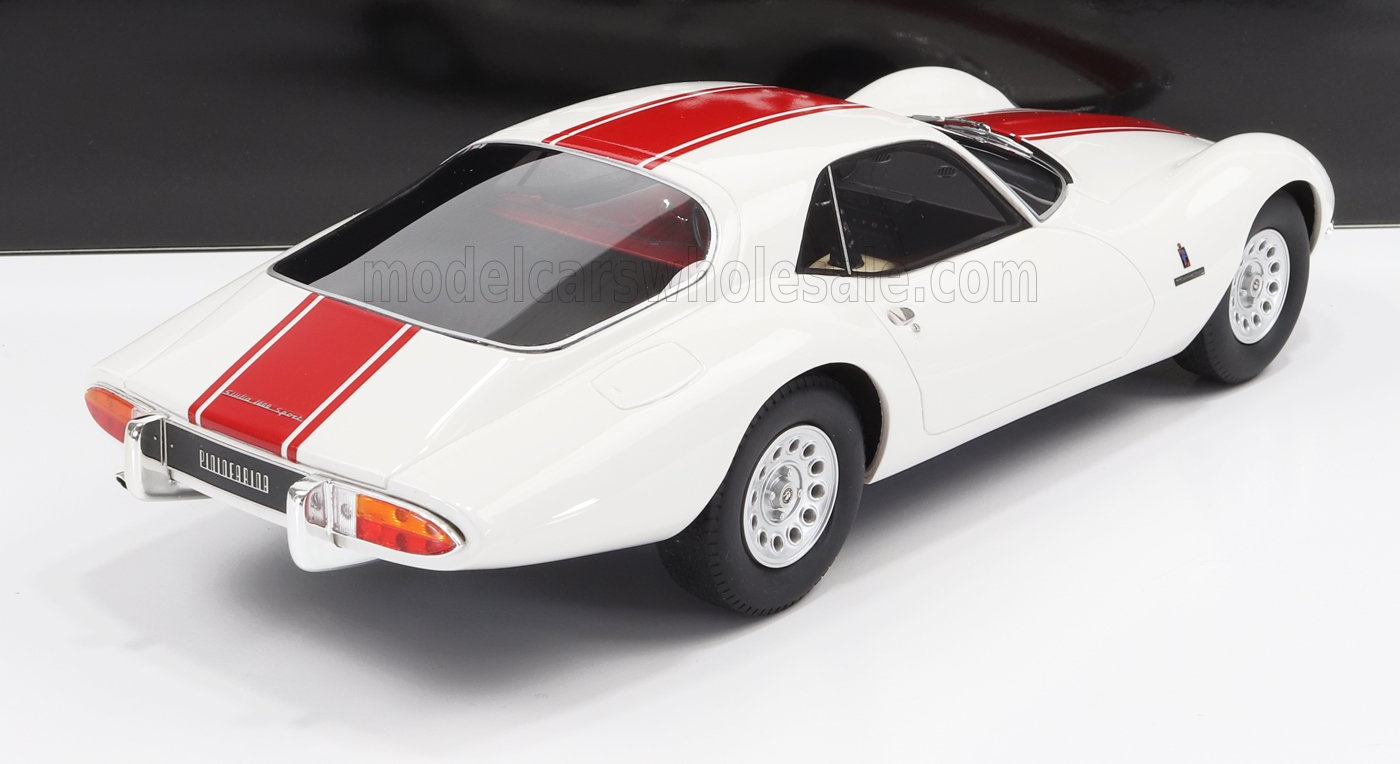 1965 Alfa Romeo Giulia TZ2 Coupe Pininfarina White w/ 1:18