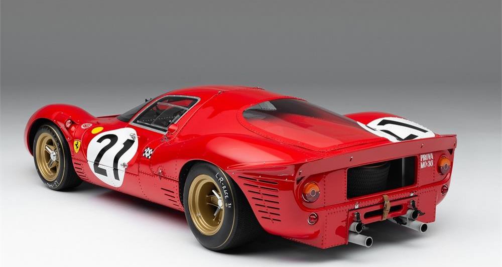 Ferrari 330 P4 #21 1967 Le Mans in 1:8 Scale by Amalgam by Amalgam