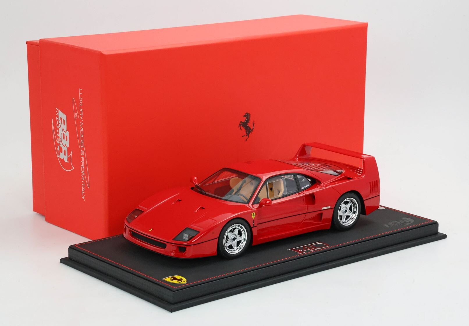 Ferrari F40 1987 Rouge - Modèle Réduit KK Scale 1/18 - Voiture De Collection Diecast