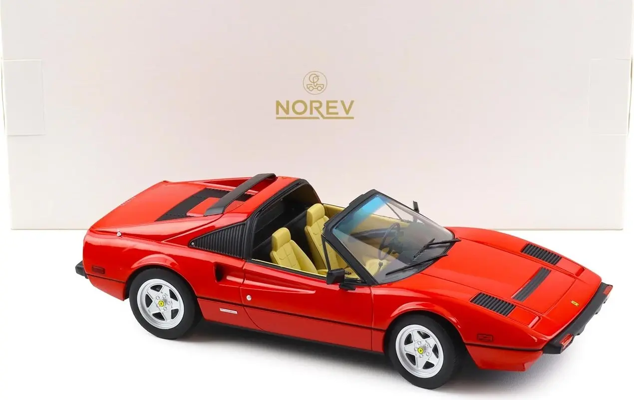 Ferrari 308 GTS 1982 Magnum PI Red in 1:18 scale by Norev by Norev
