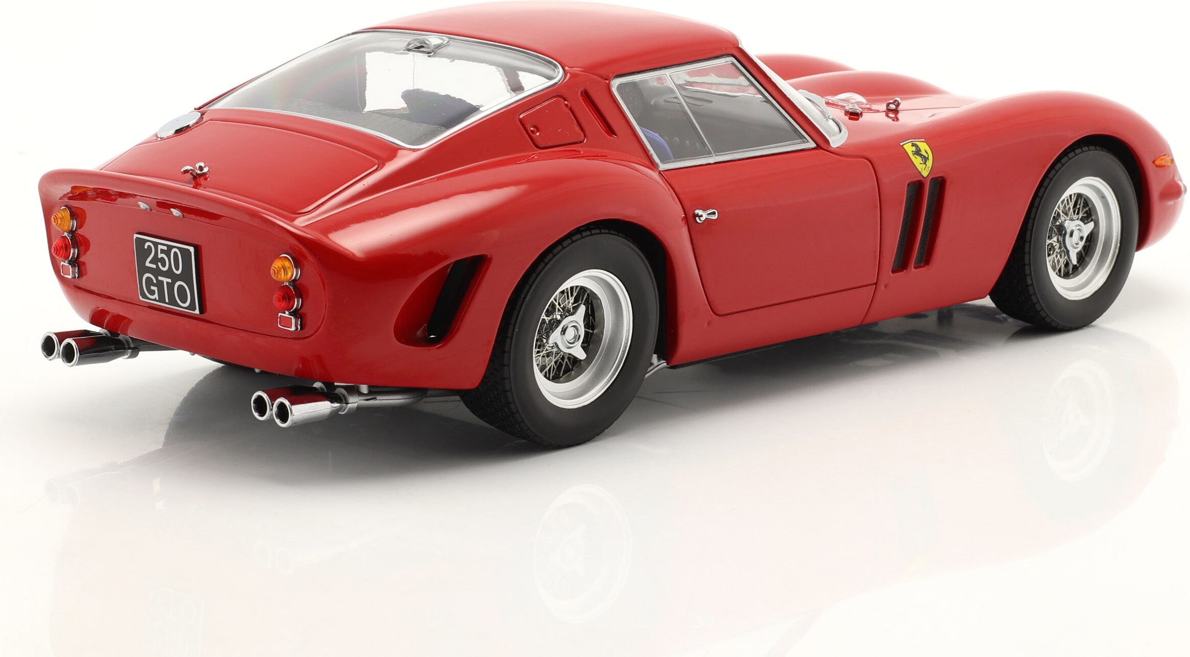 フェラーリ250 GTO 1 : 18 スケール 250Testa rossa HotWheels 1:18 Ferrari 250 Testa Rossa Bj. 1958 red 23913