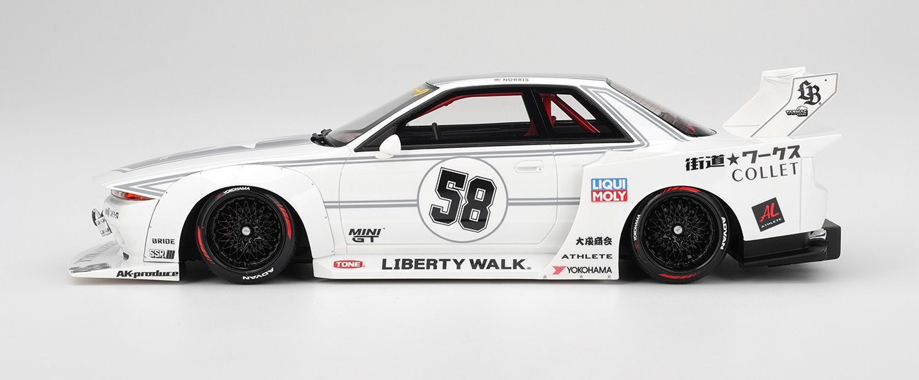 LBWK Nissan GT-R32 Kaido Works TAS 2025 in 1:18 scale by Topspeed