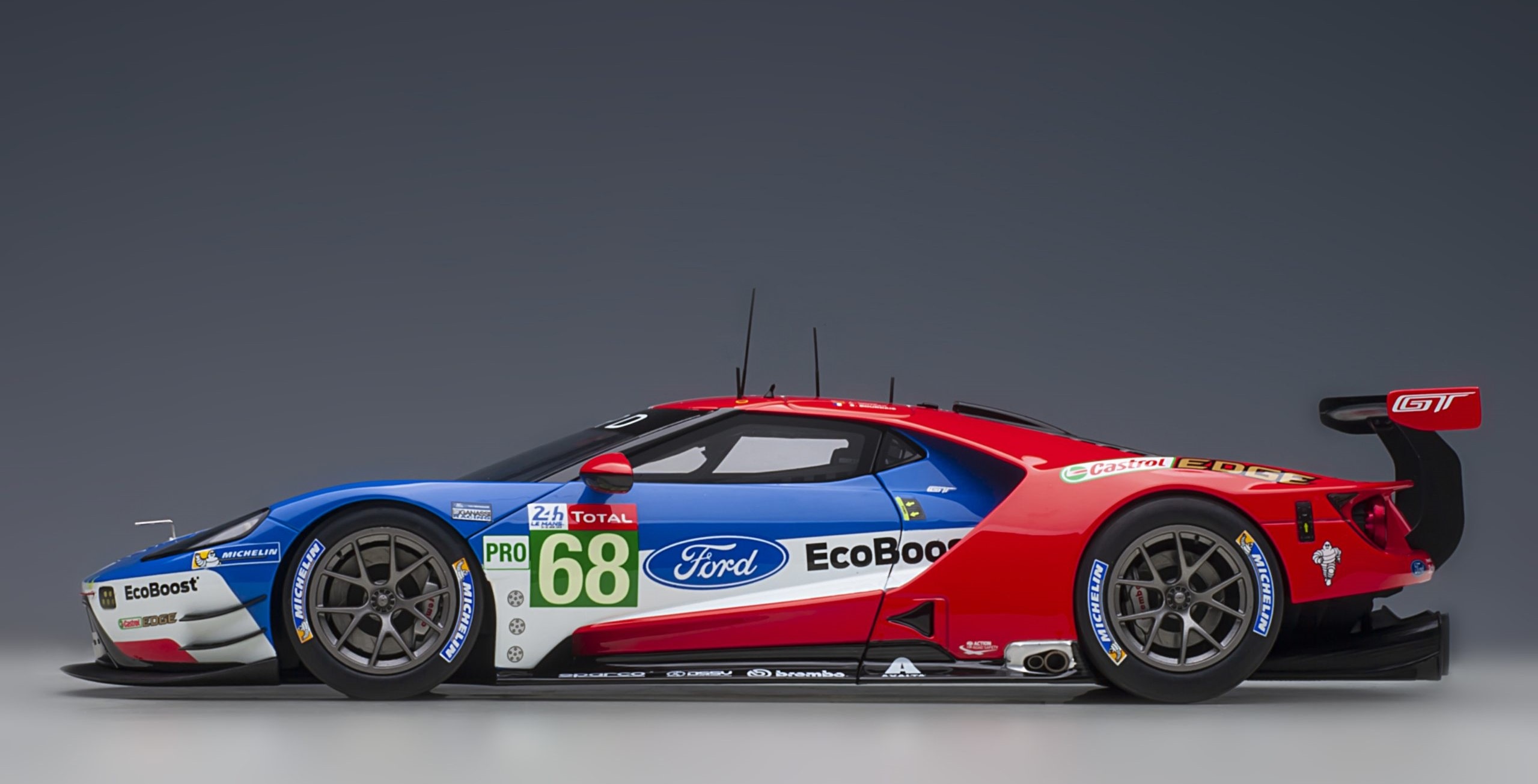 Ford GT GTE Pro Le Mans 24h 2019 #68 in 1:18 scale by AUTOart
