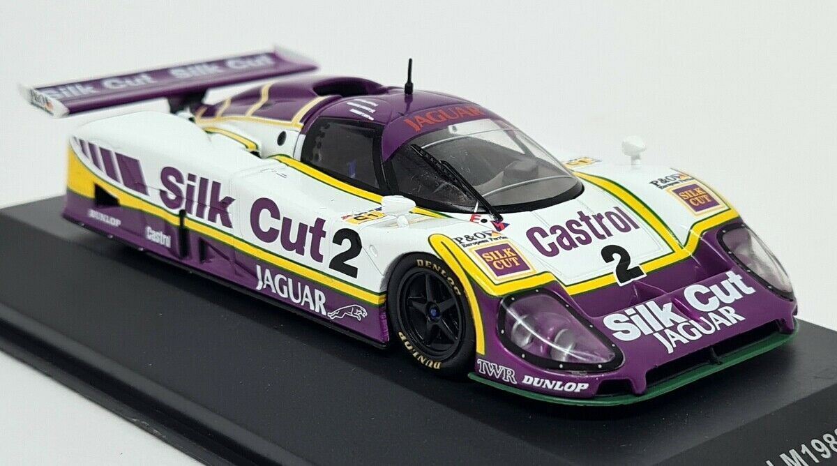 1988 JAGUAR XJR 9 SILK CUT WINNER LE MANS in 1:43 scale by IXO