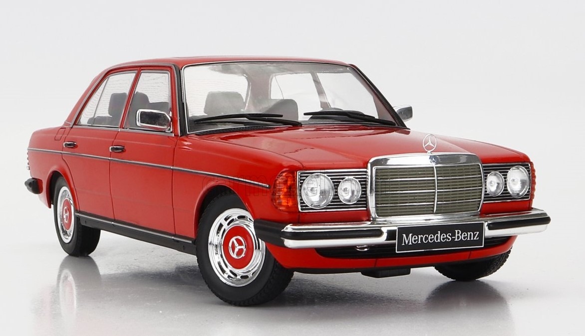 1975 Mercedes-Benz 230E W123 Red in 1:18 scale by KK Diecast