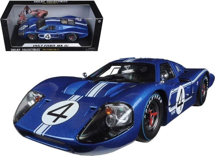 1967 Ford GT40 Mk IV in 1:18 Scale by Shelby Collectibles by