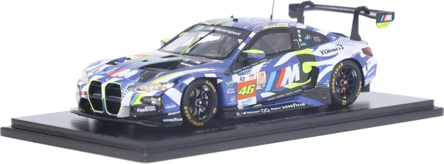 BMW M4 GT3 No.46 Team WRT Le Mans 24H 2024 in 1:43 scale by Spark