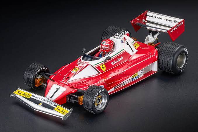 Ferrari 312 T2 #1 Niki Lauda Fuji Japanese GP 1976 1:18