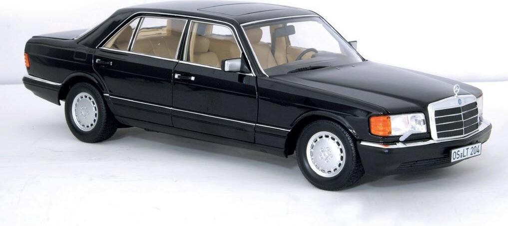 1991 Mercedes-Benz 560 SEL Black 1:18 by Norev