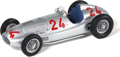 ミニカー CMC 1/18 MERCEDES W165 1939 1939 Mercedes W 165 Silver 1/18 Diecast Car Model by CMC : Target