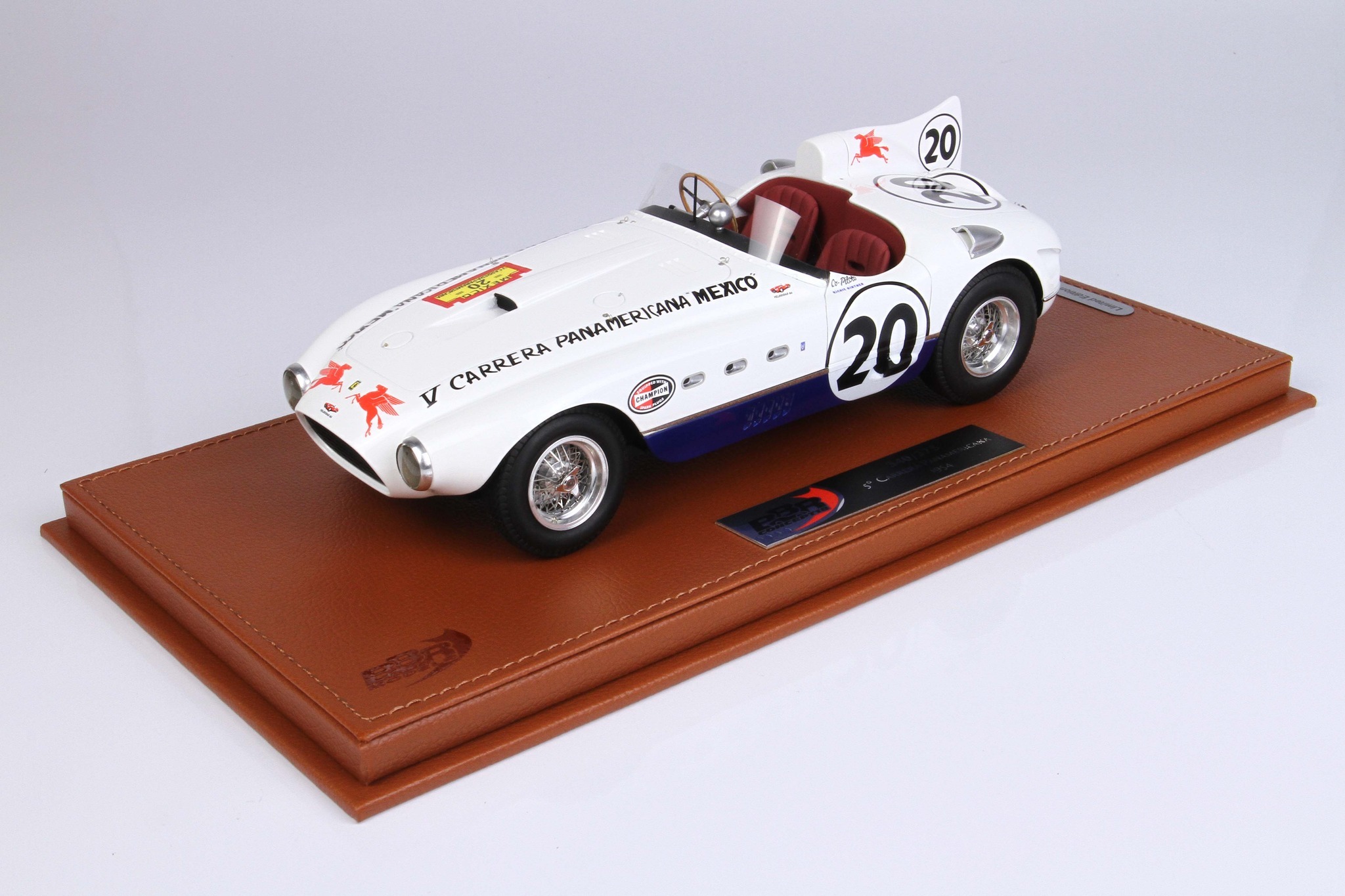 1954 Ferrari 375 SN 0286AM Carrera Panamericana in 1:18 scale by BBR by BBR