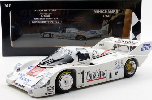 1983 Porsche 956K Winner DRM Zolder Diecast Model in 1:18 Scale by