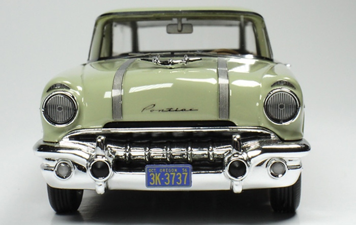 1956 Pontiac Safari Sandalwood Tan Poly in 1:43 scale by Goldvarg