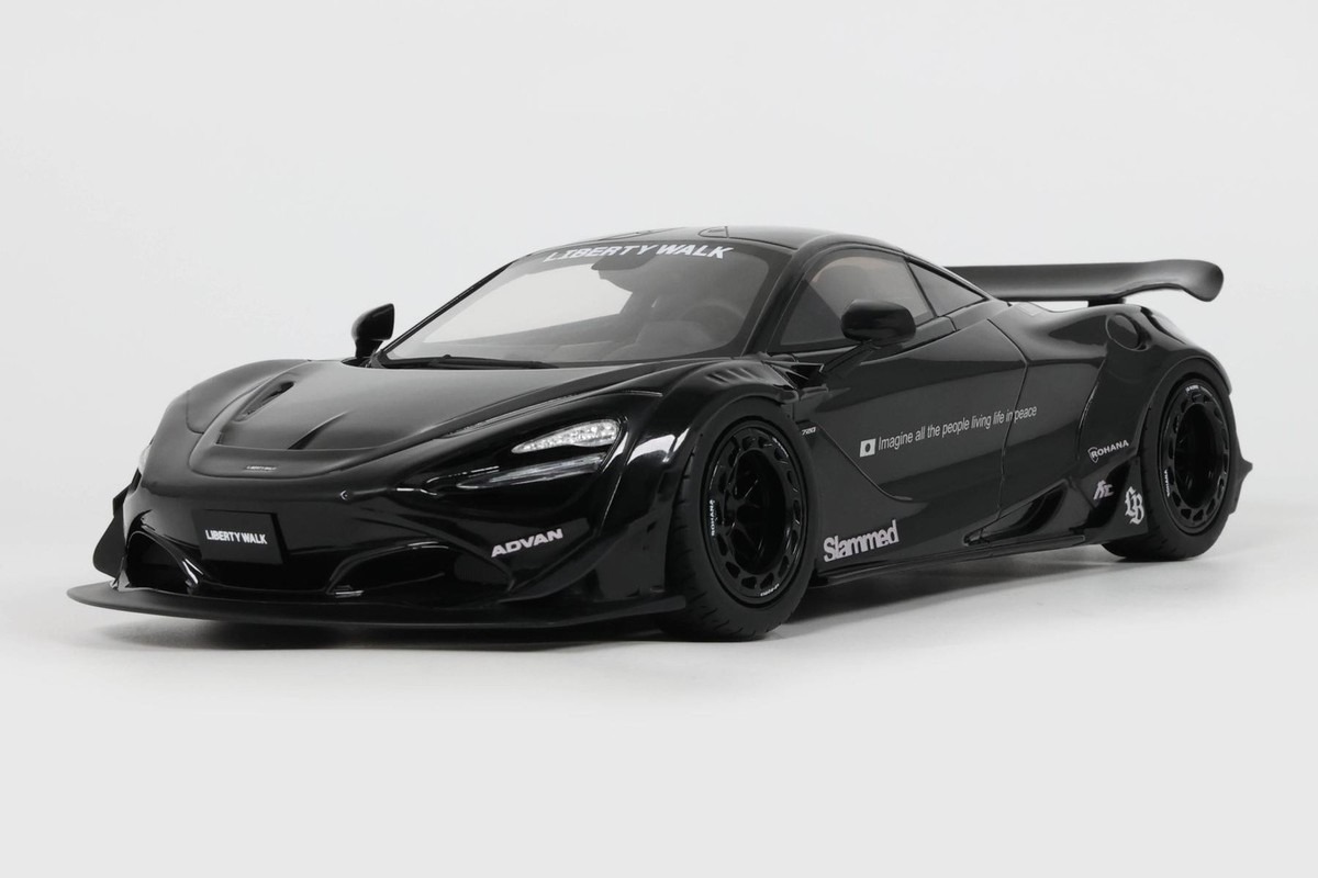 2023 LB-Works McLaren 720S Black in 1:18 scale by GT Spirit