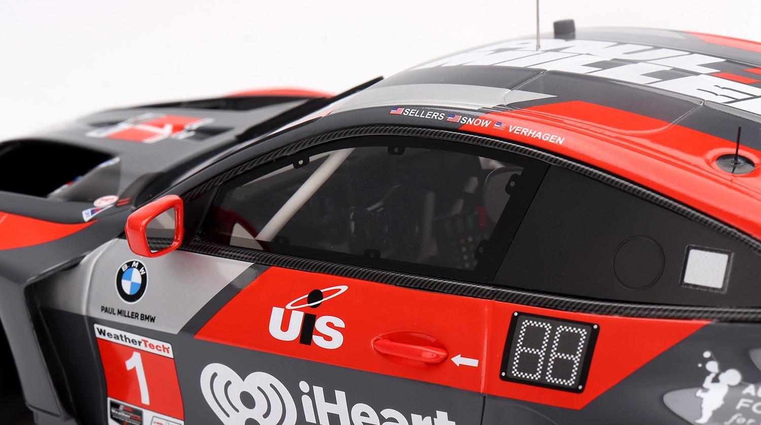 BMW M4 GT3 #1 Paul Miller Racing IMSA 2024 Sebring 12 Hrs in