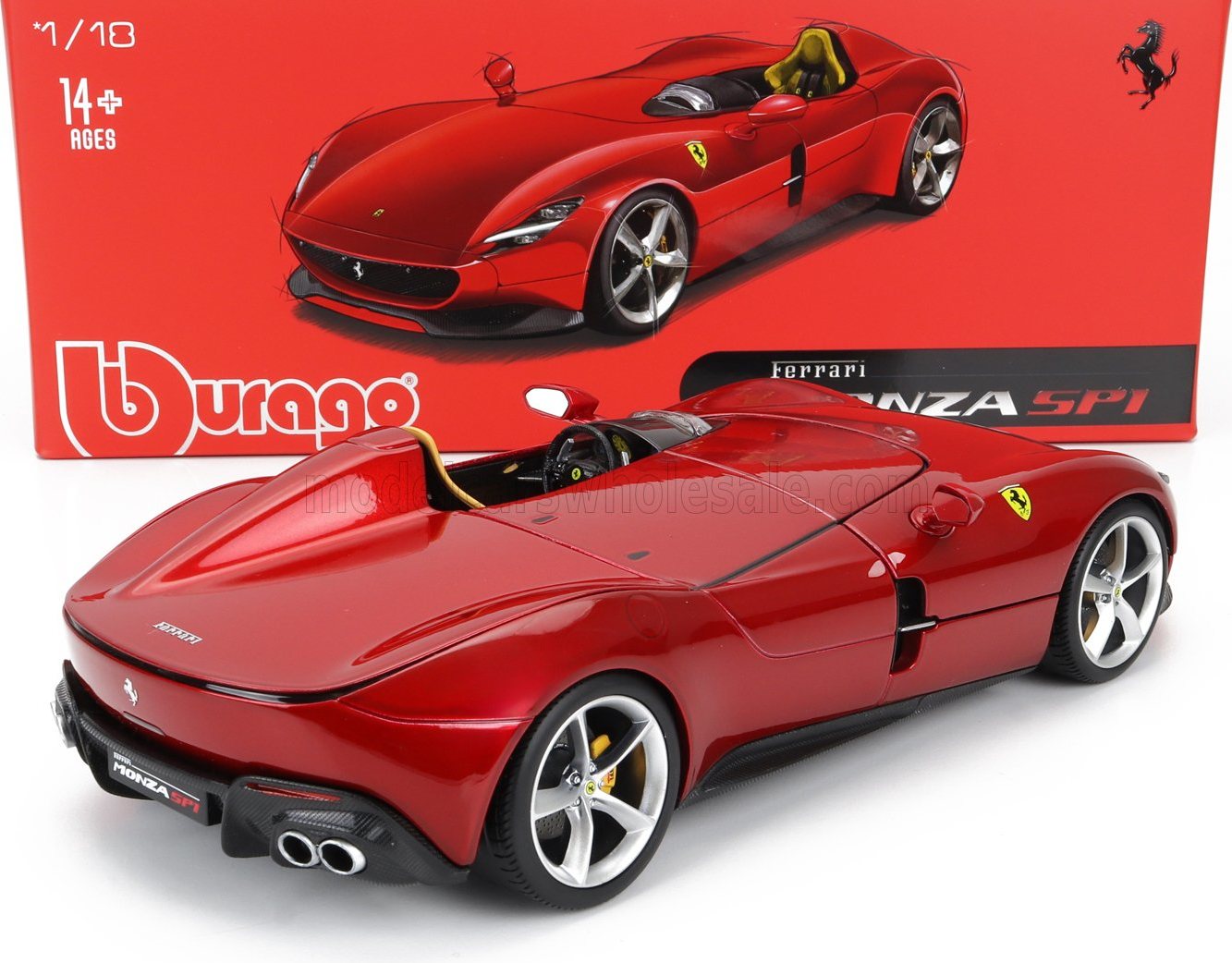 ミニカー FERRARI MONZA SP1 BURAGO 1/18 Amazon.com: Bburago Ferrari Monza SP1 1/18 Diecast Model Car