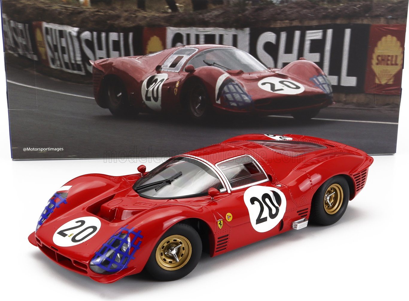 【Red Line】Ferrari 330 P3 n°20 #RL2 Werk83 Ferrari 330 P3, RHD, No.20, SpA Ferrari SEFAC, 24h Le