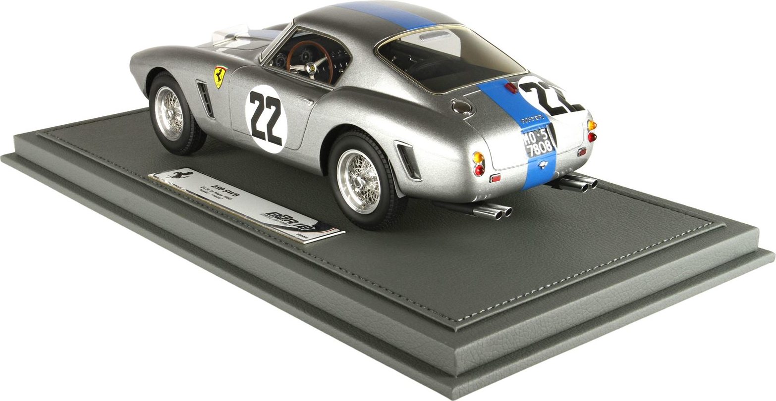 BBR-MODELS - FERRARI - 250GT SWB 3.0L V12 TEAM F.TAVANO N 16 24h LE Mans 1960 Fernand Tavano Pierre Dumay Loustel Con Vetrina With Showcase