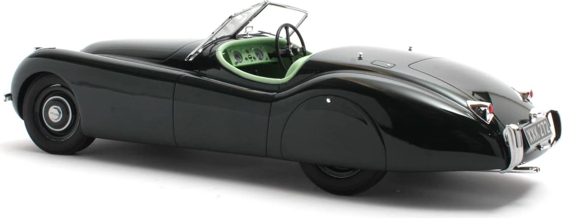 Modèle réduit Jaguar - Xk120 Ots Spider Cabriolet Open 1948 - Argent 1/18