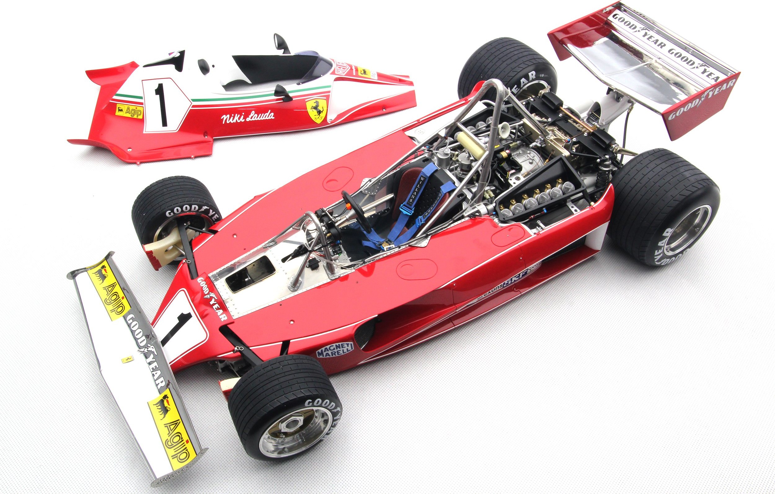 1976 FERRARI 312 T2 in 1:8 Scale by Amalgam by Amalgam