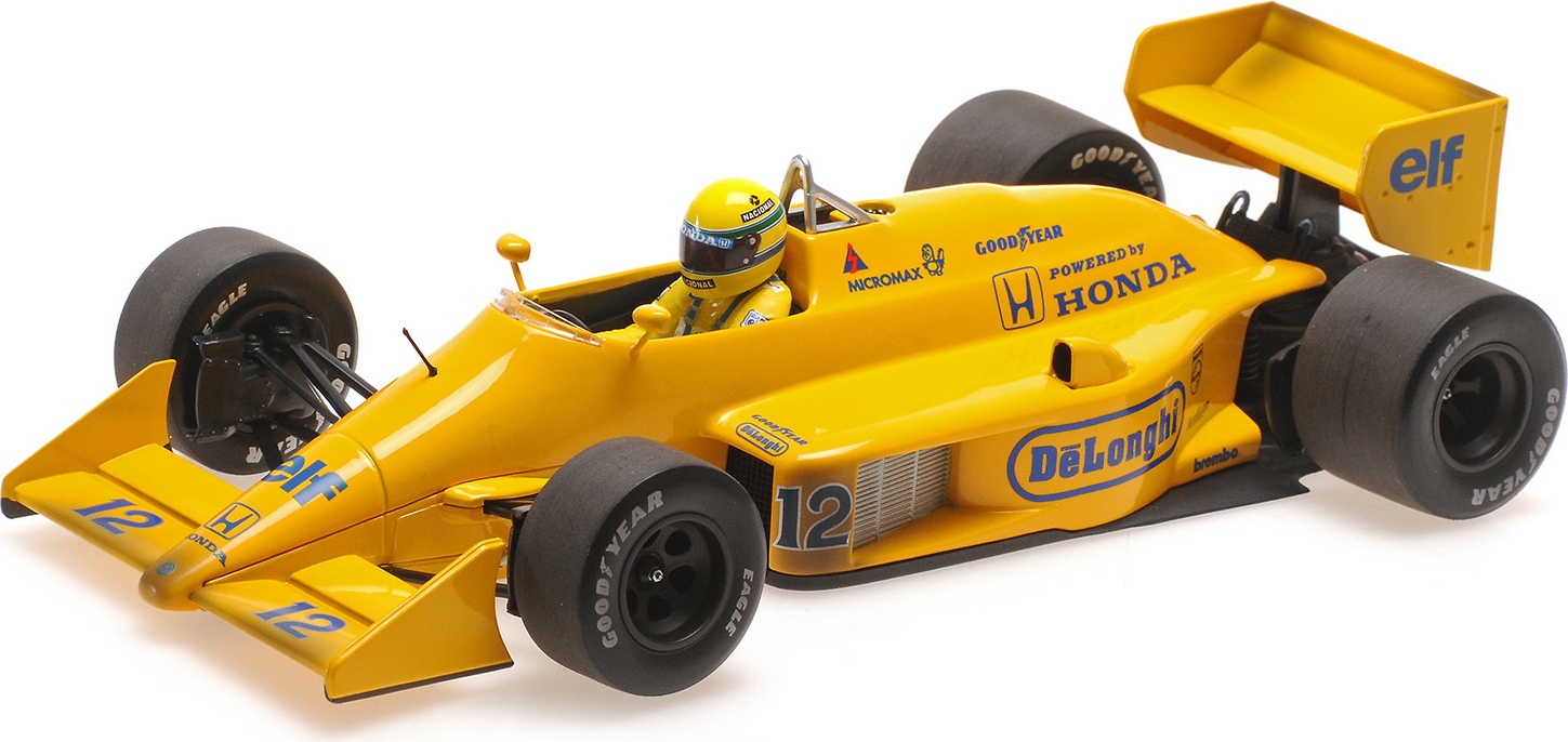 Lotus Honda 99T Ayrton Senna 1st Win Monaco GP 1987 1:18