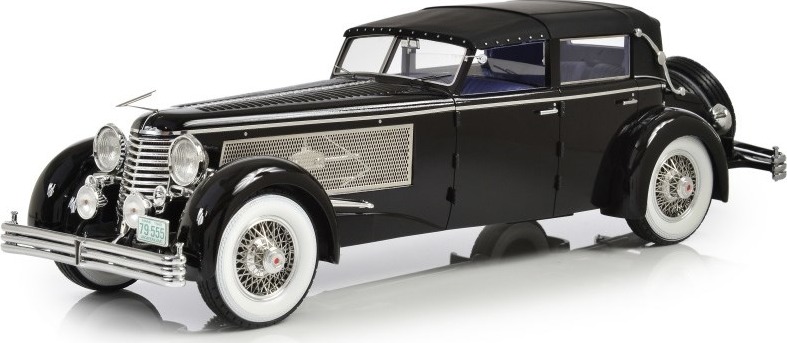 Esval EMUS18001B - Coupé de ville Duesenberg SJ Auto-Chassis 2405 pour 1/18