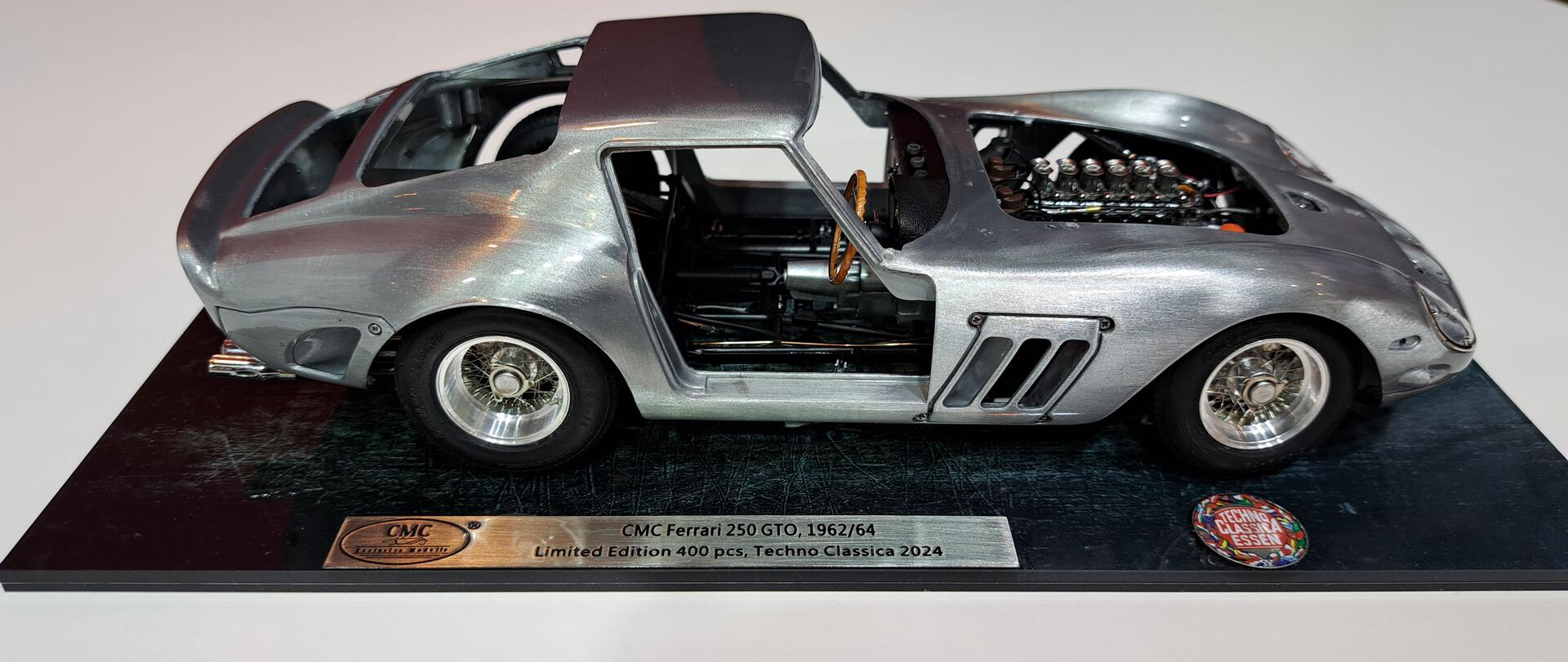 Ferrari 250 GTO Techno Classica 2024 LE 400 in 1:18 scale by CMC