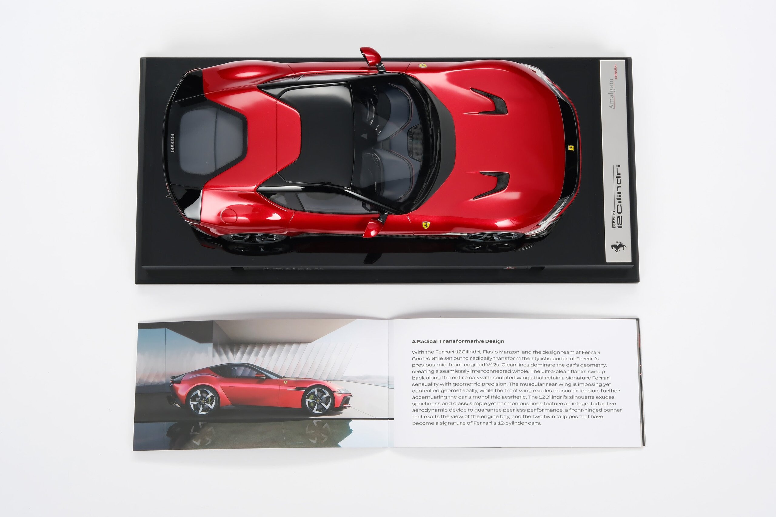 Ferrari 12Cilindri Spider in 1:18 scale by Amalgam