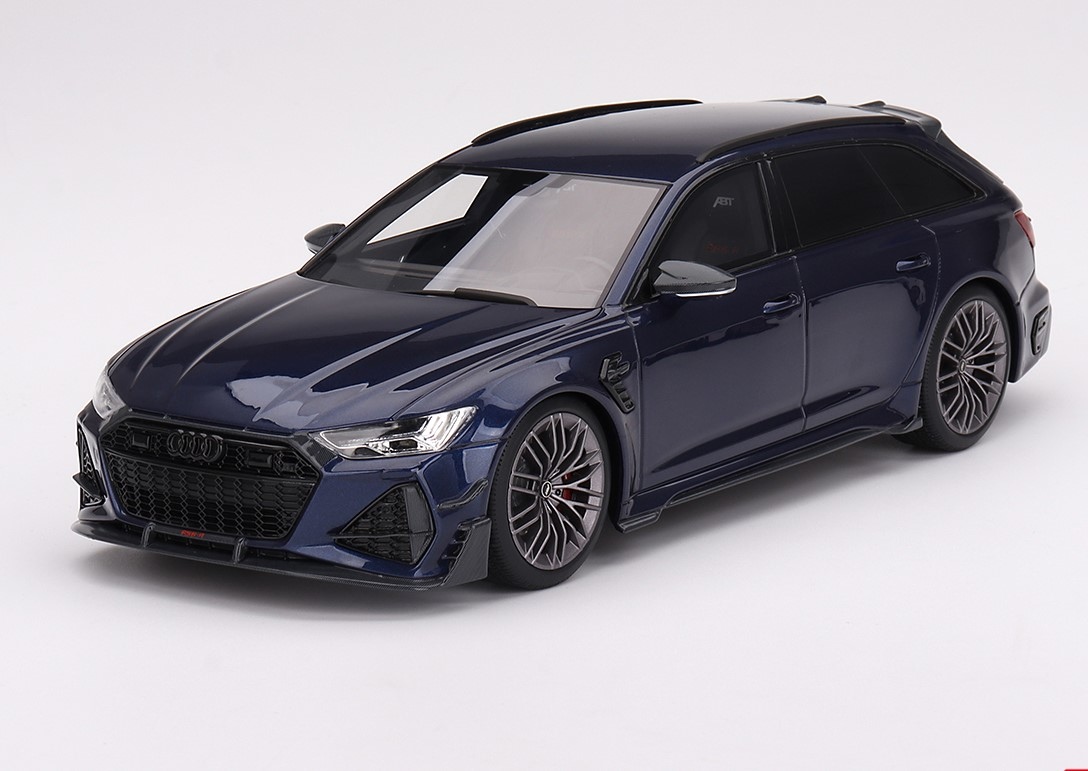 Audi ABT RS6-R Navarra Blue Metallic in 1:18 scale by Topspeed