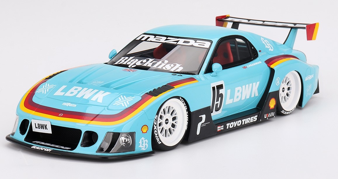MAZDA RX-7 LB-Super Silhouette Liberty Walk Europe in 1:18 scale