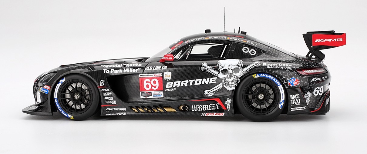 Mercedes-AMG GT3 EVO #69 GetSpeed 2025 IMSA Daytona 24 Hrs in 1:18