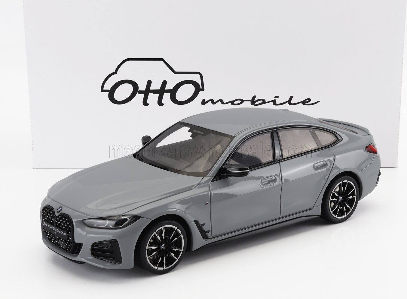 2021 BMW M440I X Drive Grey in 1:18 scale by Otto Mobile