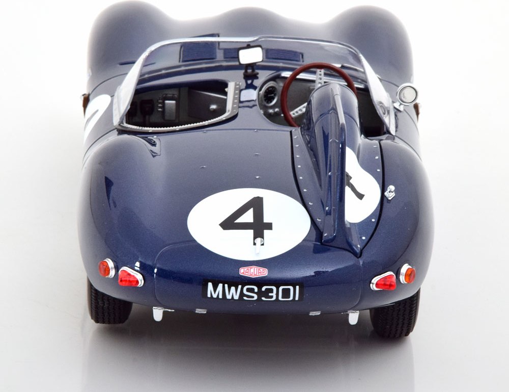 1956 Jaguar Type D Winner Le Mans #4 in 1:18 scale by CMR