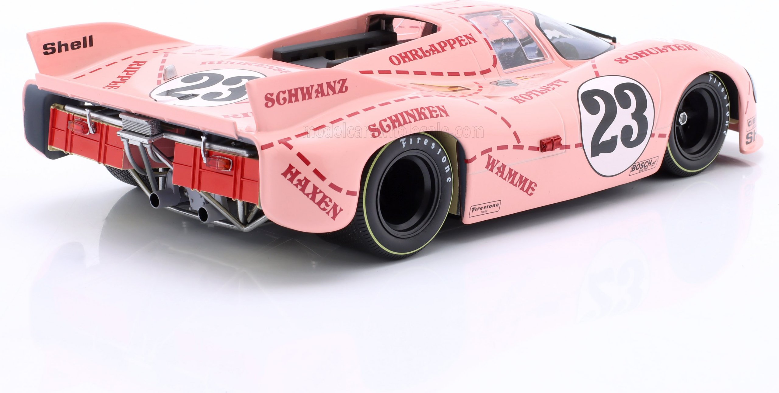 Porsche 917/20 4.9L Pink Pig #23 1971 Le Mans in 1:18 scale by WERK 83