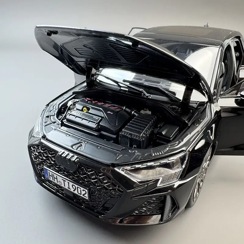 2025 Audi RS3 Myth Black in 1:18 scale by Norev