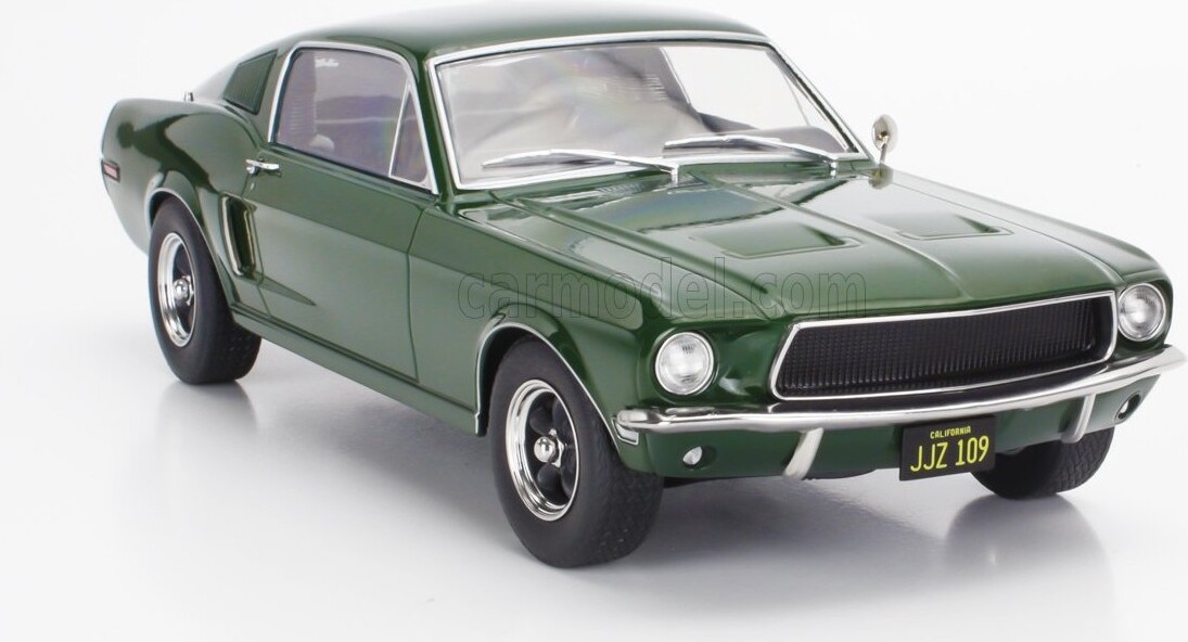 1968 Ford Mustang GT Fastback Coupe Steve McQueen Bullitt Green in